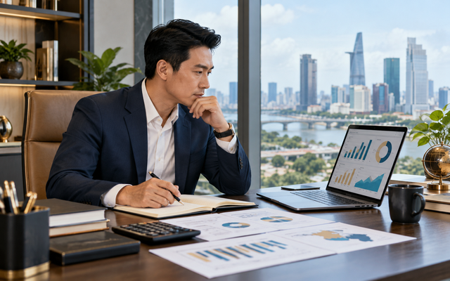Dòng tiền doanh nghiệp — ảnh demo